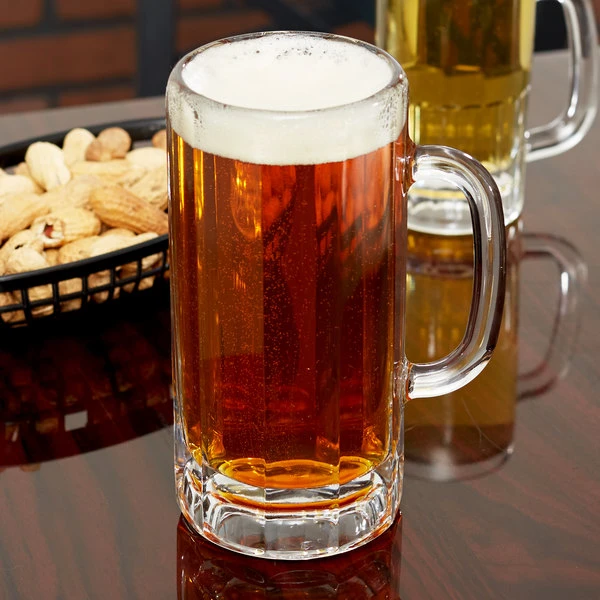 Libbey 5327 22 Oz. Paneled Beer Mug - 12/Case 3 Libbey 5327 22 Oz. Paneled Beer Mug - 12/Case