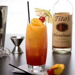 Master's Reserve 9025 Symmetry 12 Oz. Customizable Highball Glass - 12/Case -Wasserstrom store 1077073