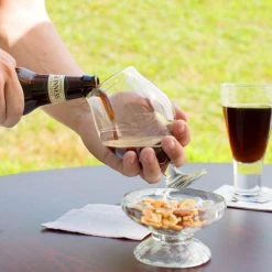 Libbey 3808 16 Oz. Customizable Belgian Beer / Tulip Glass - 12/Case -Wasserstrom store 1356140