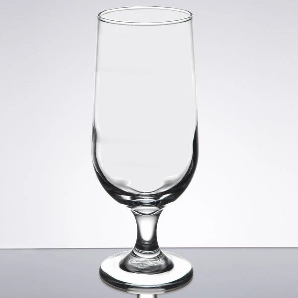 Libbey 3730 Embassy 14 Oz. Stemmed Pilsner Glass - 24/Case 4 Libbey 3730 Embassy 14 Oz. Stemmed Pilsner Glass - 24/Case - Image 2