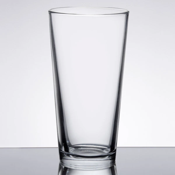 Libbey Restaurant Basics 22 Oz. Customizable Rim Tempered Mixing Glass - 24/Case 4 Libbey Restaurant Basics 22 Oz. Customizable Rim Tempered Mixing Glass - 24/Case - Image 2