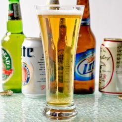 Libbey 19 Flare 11.5 Oz. Customizable Pilsner Glass - 36/Case -Wasserstrom store 1496987