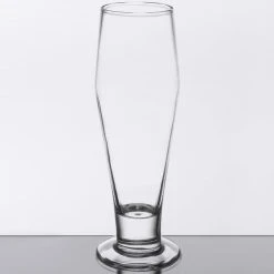 Libbey 3815 15.25 Oz. Customizable Footed Pilsner Glass - 24/Case -Wasserstrom store 1500331
