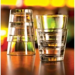 Arcoroc H3858 Stack Up 7 Oz. Customizable Rocks / Old Fashioned Glass By Arc Cardinal - 12/Case -Wasserstrom store 1554045
