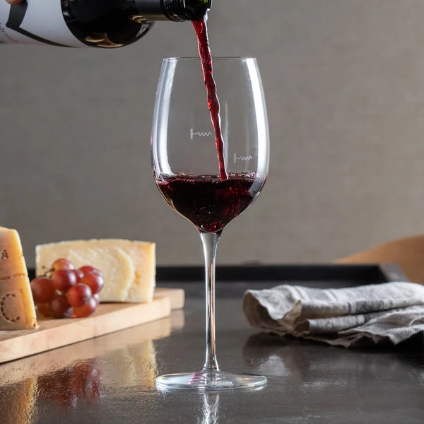 Master's Reserve 9123/U223A Acura Renaissance 16 Oz. Pour Control 8 Oz. / 5 Oz. Wine Glass - 12/Case 3 Master's Reserve 9123/U223A Acura Renaissance 16 Oz. Pour Control 8 Oz. / 5 Oz. Wine Glass - 12/Case