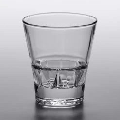 Libbey 15969 Gallery 8.75 Oz. Customizable Stackable Rocks / Old Fashioned Glass - 12/Case -Wasserstrom store 1828562