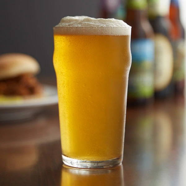 Arcoroc E8792 16 Oz. Customizable Fully Tempered English Pub / Nonic Glass By Arc Cardinal - 48/Case 3 Arcoroc E8792 16 Oz. Customizable Fully Tempered English Pub / Nonic Glass By Arc Cardinal - 48/Case