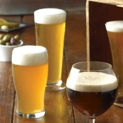 Arcoroc H9211 18.5 Oz. Customizable Linz Footed Pilsner Glass By Arc Cardinal - 24/Case -Wasserstrom store 1860430