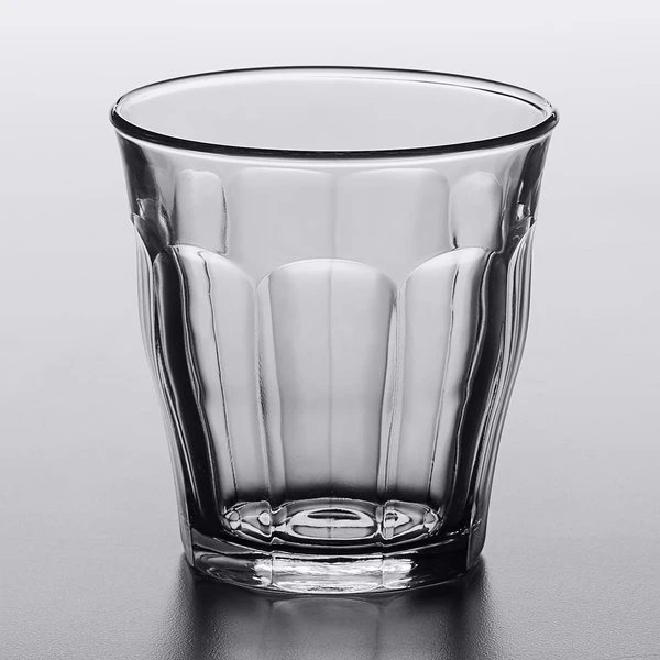Duralex 1028AB06 Picardie 10.875 Oz. Stackable Glass Tumbler - 6/Pack 4 Duralex 1028AB06 Picardie 10.875 Oz. Stackable Glass Tumbler - 6/Pack - Image 2