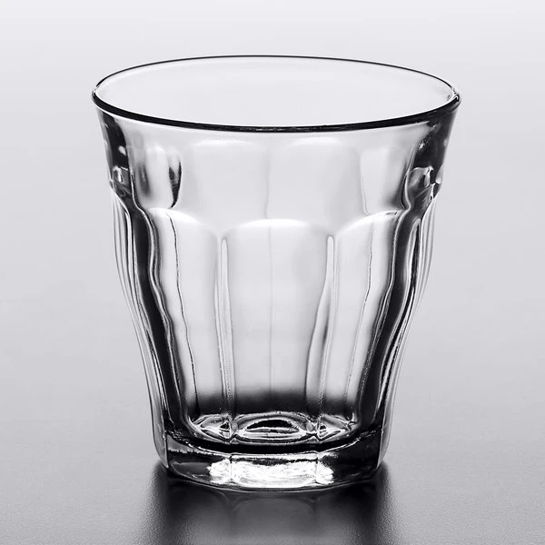 Duralex 1027AB06 Picardie 8.75 Oz. Stackable Glass Tumbler - 72/Case 4 Duralex 1027AB06 Picardie 8.75 Oz. Stackable Glass Tumbler - 72/Case - Image 2