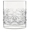 Luigi Bormioli 12346/01 Mixology 12.75 Oz. Textures Rocks / Double Old Fashioned Glass - 24/Case -Wasserstrom store 2062935