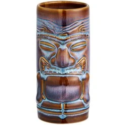 Tuxton GZ3-160 Glacier 16 Oz. Ceramic Tiki Mug - 12/Pack -Wasserstrom store 2084848