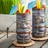 Tuxton GZ3-160 Glacier 16 Oz. Ceramic Tiki Mug - 12/Pack -Wasserstrom store 2084849