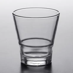 Acopa Select 12 Oz. Flared Stackable Rocks / Old Fashioned Glass - 12/Case -Wasserstrom store 2108982