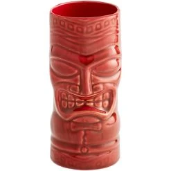 World Tableware 20 Oz. Red Tiki Tumbler - 12/Case -Wasserstrom store 2256788