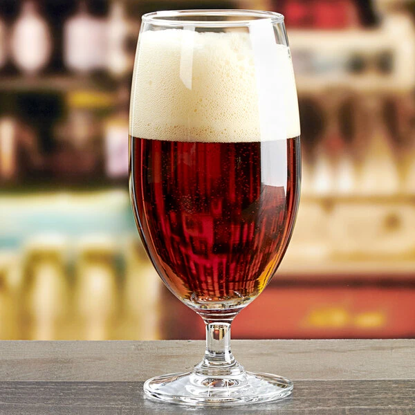 Anchor Hocking 14 Oz. Stemmed Beer Glass - 24/Case 4 Anchor Hocking 14 Oz. Stemmed Beer Glass - 24/Case - Image 2