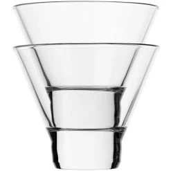 Libbey 9 Oz. Boost Stackable Stemless Martini Glass - 12/Case -Wasserstrom store 2346922