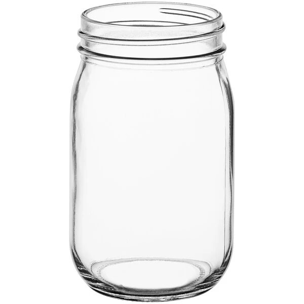 Acopa Rustic Charm 16 Oz. Drinking Jar / Mason Jar - 12/Case 4 Acopa Rustic Charm 16 Oz. Drinking Jar / Mason Jar - 12/Case - Image 2