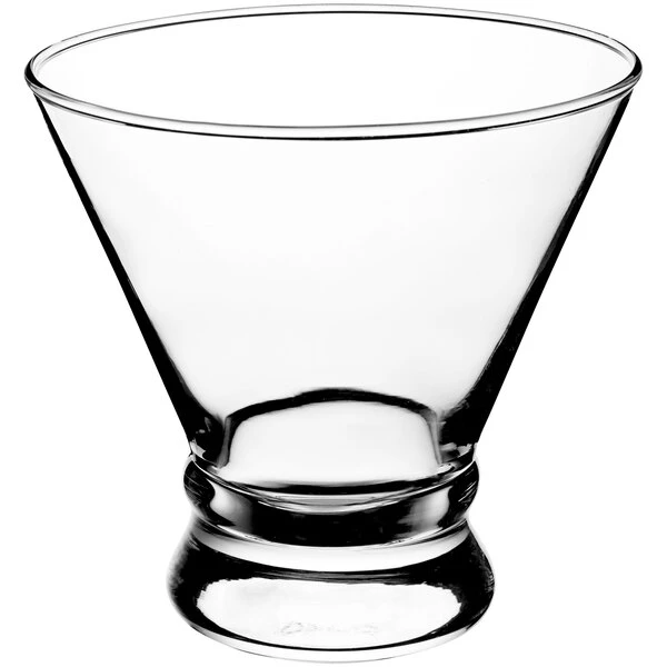 Acopa 8 Oz. Stemless Martini / Dessert Glass - 12/Case 4 Acopa 8 Oz. Stemless Martini / Dessert Glass - 12/Case - Image 2