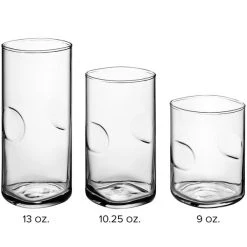 Acopa Thumbprint 10.25 Oz. Highball Glass - 12/Case -Wasserstrom store 2477988