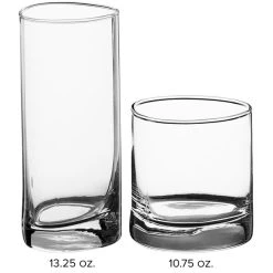 Acopa Bermuda 10.75 Oz. Rocks / Old Fashioned Glass - 12/Case -Wasserstrom store 2478013