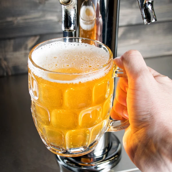 Libbey 5355 19.25 Oz. Dimple Beer Mug - 24/Case 5 Libbey 5355 19.25 Oz. Dimple Beer Mug - 24/Case - Image 3